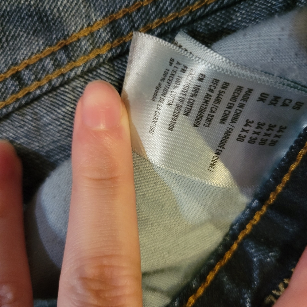 Dark jeans